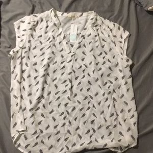 Never worn polyester top